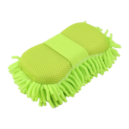 Auto Hub Multipurpose Microfiber Car Cleaning Sponge (Mix Color, 1 Unit)