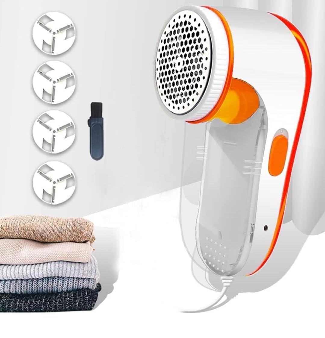 Nova Original Lint Remover for Clothes | Lint Roller for Clothes | RUA Remover Machine White | Electric Lint Remover | 1 Year Warranty