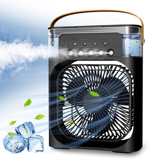Drumstone〚15 years warranty〛Mini Portable Air Cooler with Oscillation, Humidifier, Timer & LED Light – Fast Cooling Fan for Home, Office, Bedroom, Desk & Outdoor Camping – Multicolor